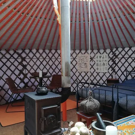 T'Eiberveld Yurt Verhuur Noord-Sleen Exterior photo