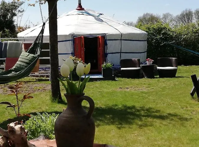 T\'Eiberveld Yurt Verhuur Noord-Sleen